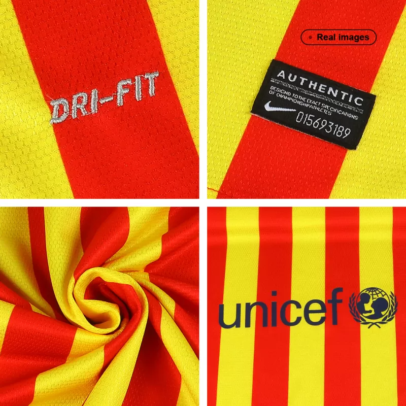 Retro 2013/14 Barcelona Away Soccer Jersey - Goal Digger Jerseys | Authentic Soccer Jerseys High Quality