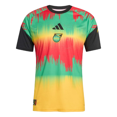 Jamaica x Bob Marley Home Pre Match Jersey 2026 - Goal Digger Jerseys | High Quality Football Kits | Free Shipping