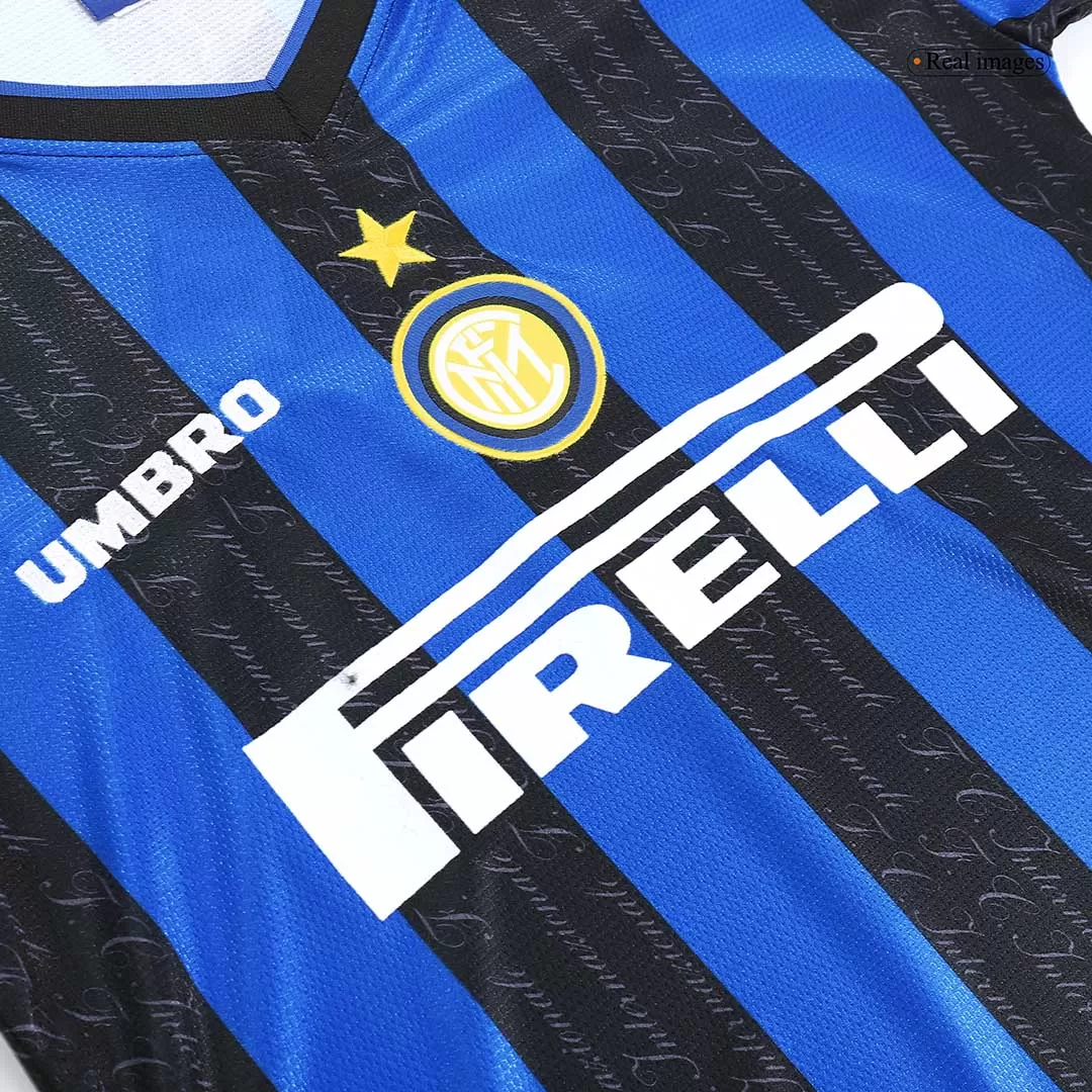 Retro 1997/98 Inter Milan Home Soccer Jersey - Goal Digger Jerseys | Authentic Soccer Jerseys High Quality