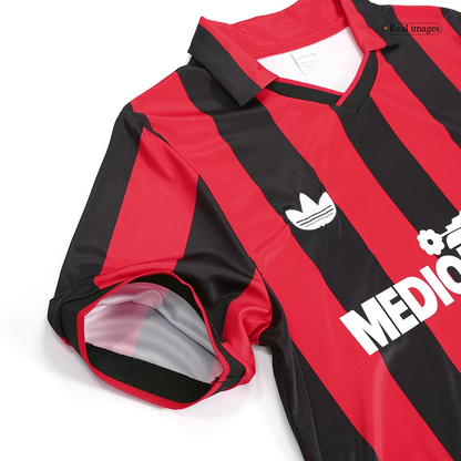 Retro 1990/91 AC Milan Home Soccer Jersey - Goal Digger Jerseys | Authentic Soccer Jerseys High Quality