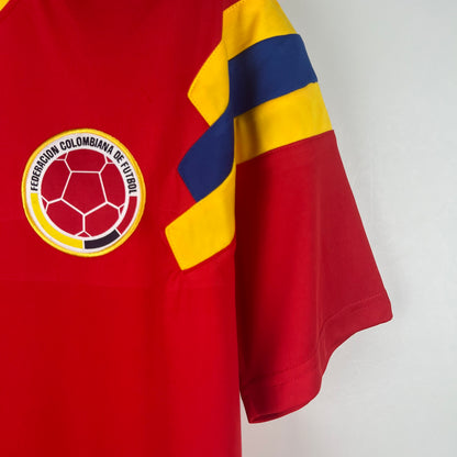 Retro Colombia 1990 Away - Goal Digger Jerseys | Authentic Soccer Jerseys High Quality