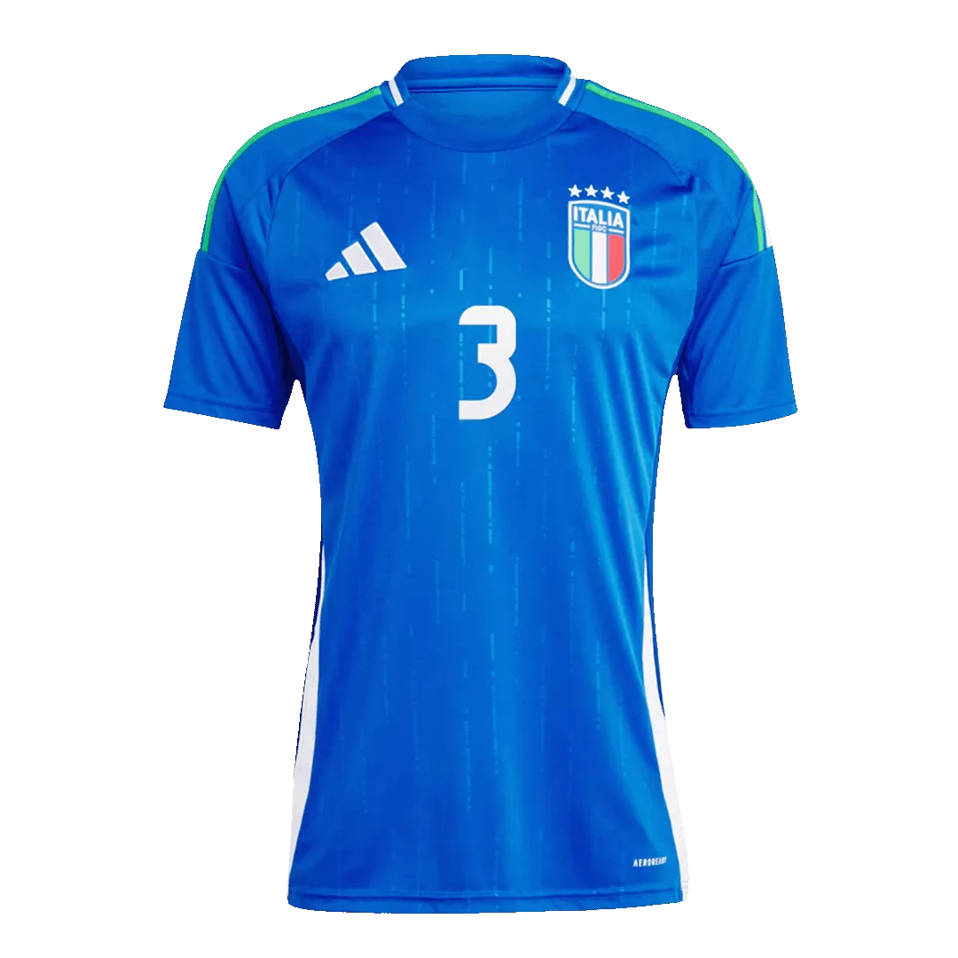 DIMARCO #3 Italy Home Soccer Jersey Euro 2024 - Goal Digger Jerseys | Authentic Soccer Jerseys High Quality