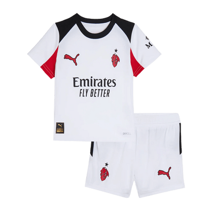 Kids AC Milan Away Soccer Jersey 2025/26 - Goal Digger Jerseys | High Quality Football Kits | Free Shipping