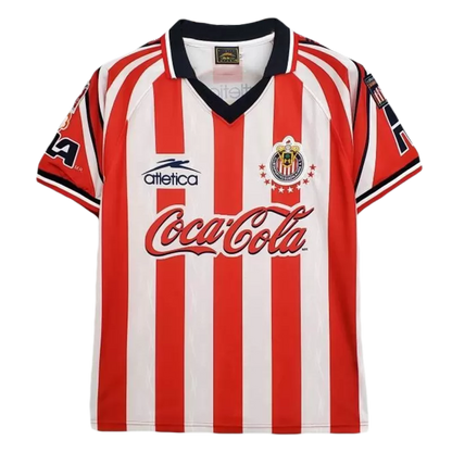 Retro 1998/99 Chivas Home Soccer Jersey - Goal Digger Jerseys | Authentic Soccer Jerseys High Quality