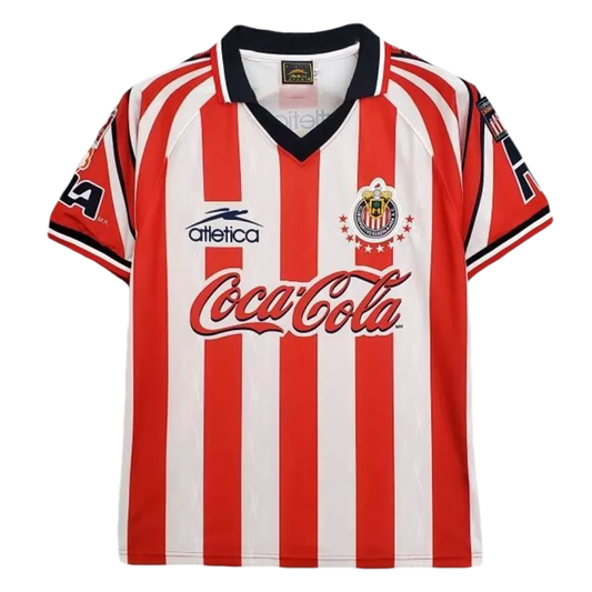 Retro 1998/99 Chivas Home Soccer Jersey - Goal Digger Jerseys | Authentic Soccer Jerseys High Quality