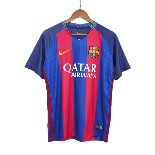 Retro 2016/17 Barcelona Home Soccer Jersey - Goal Digger Jerseys | Authentic Soccer Jerseys High Quality