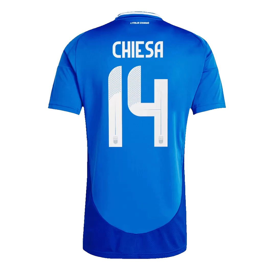 CHIESA #14 Italy Home Soccer Jersey Euro 2024 - Goal Digger Jerseys | Authentic Soccer Jerseys High Quality