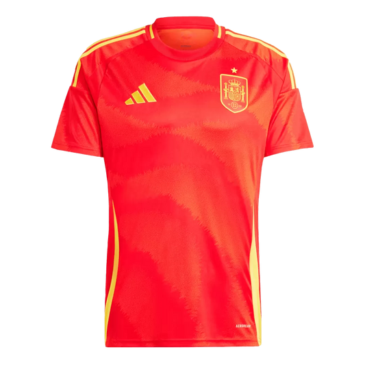 Spain Home Soccer Jersey Euro 2024 - Goal Digger Jerseys | Authentic Soccer Jerseys High Quality