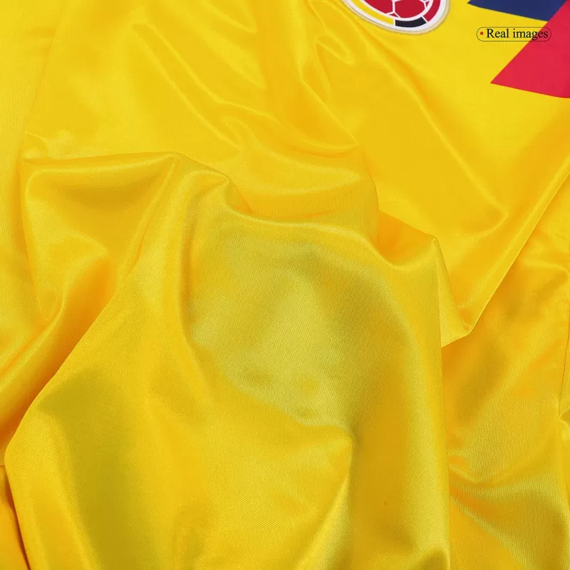 Retro 1990 Colombia Home Soccer Jersey - Goal Digger Jerseys | Authentic Soccer Jerseys High Quality