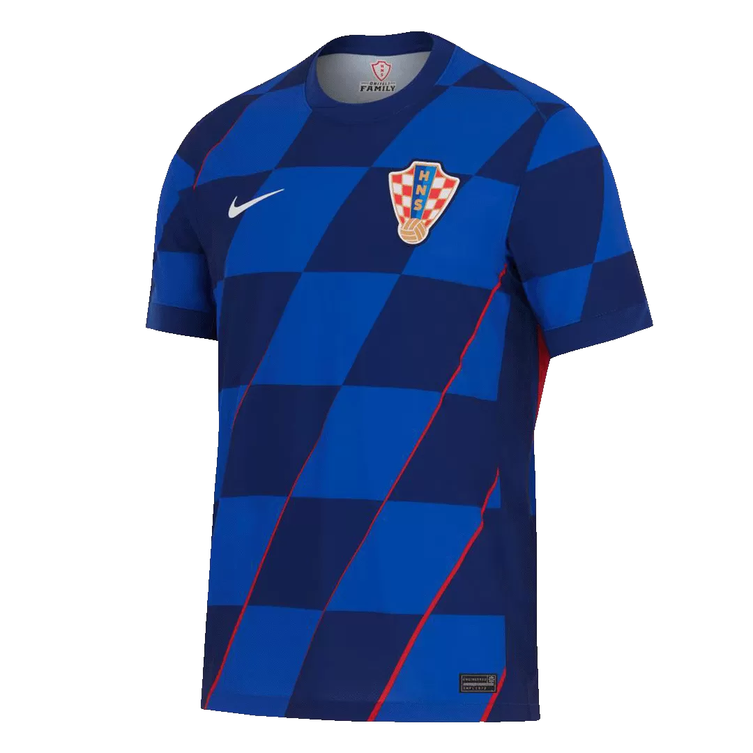 Croatia Away Soccer Jersey Euro 2024 - Goal Digger Jerseys | Authentic Soccer Jerseys High Quality