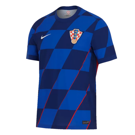 Croatia Away Soccer Jersey Euro 2024 - Goal Digger Jerseys | Authentic Soccer Jerseys High Quality