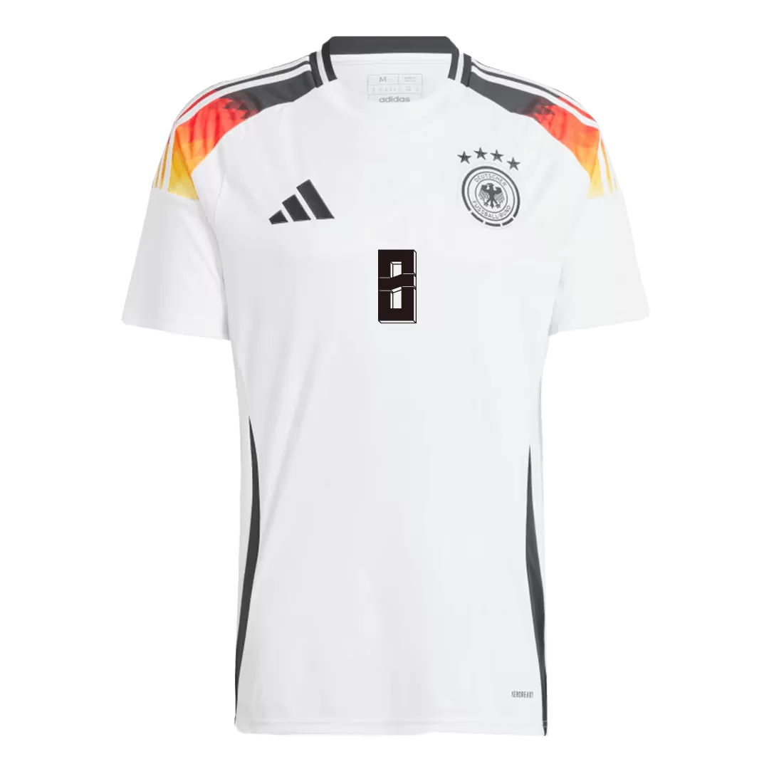 KROOS #8 Germany Home Soccer Jersey Euro 2024 - Goal Digger Jerseys | Authentic Soccer Jerseys High Quality