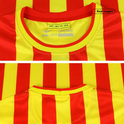 Retro 2013/14 Barcelona Away Soccer Jersey - Goal Digger Jerseys | Authentic Soccer Jerseys High Quality