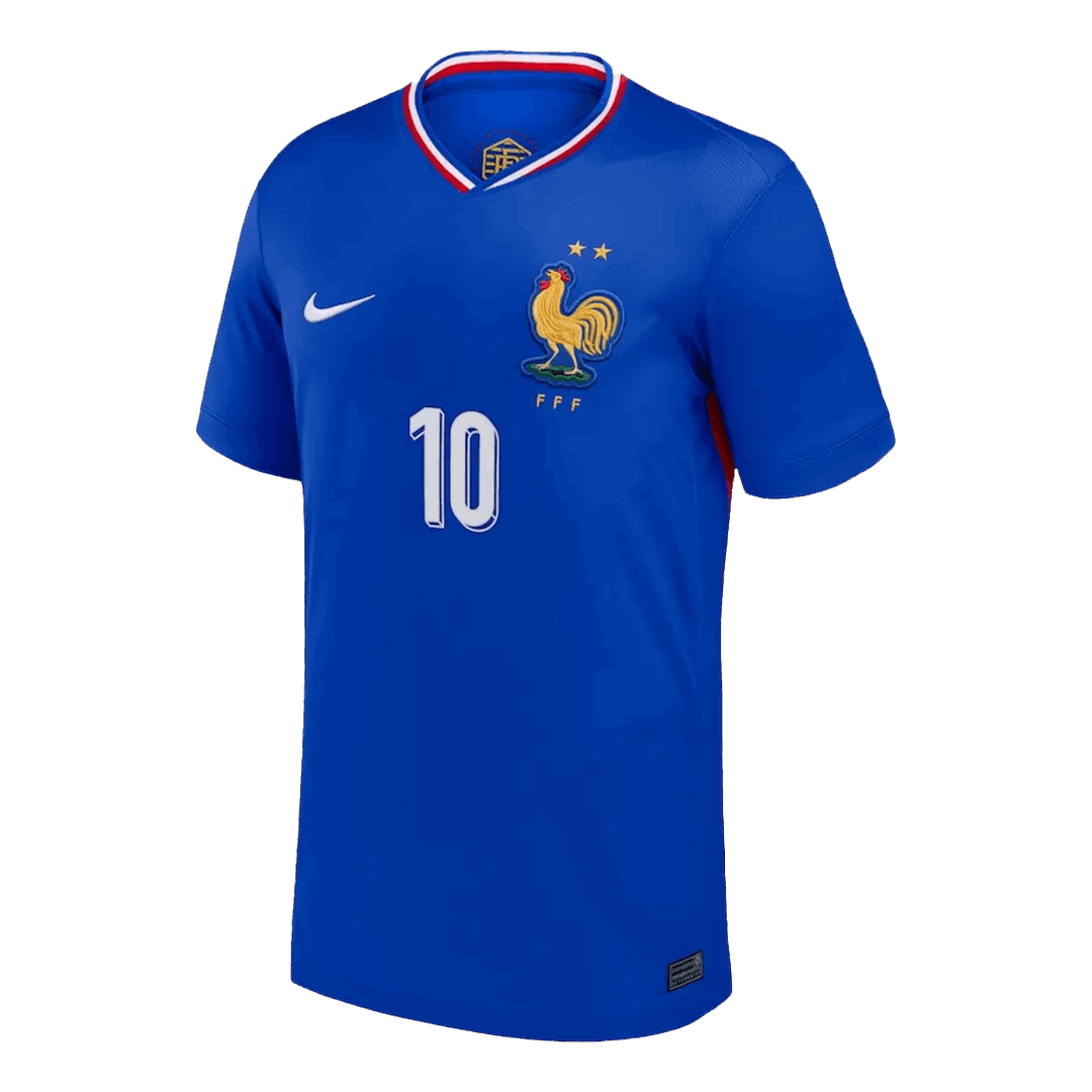 MBAPPE #10 France Home Soccer Jersey Euro 2024 - Goal Digger Jerseys | Authentic Soccer Jerseys High Quality