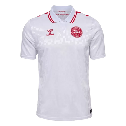 Denmark Away Soccer Jersey Euro 2024 - Goal Digger Jerseys | Authentic Soccer Jerseys High Quality