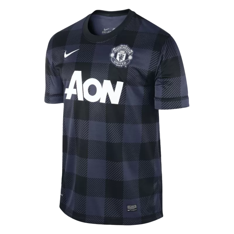 Retro 2013/14 Manchester United Away Soccer Jersey - Goal Digger Jerseys | Authentic Soccer Jerseys High Quality