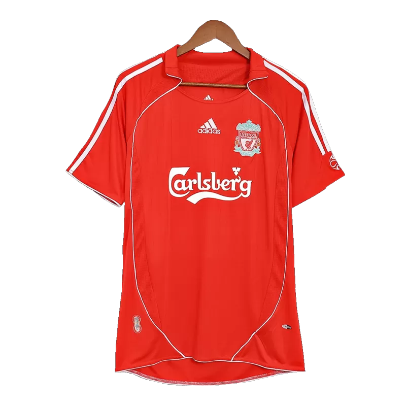 Retro 2006/07 Liverpool Home Soccer Jersey - Goal Digger Jerseys | Authentic Soccer Jerseys High Quality