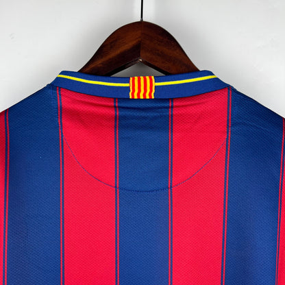 Retro 2009/10 Barcelona Home Soccer Jersey