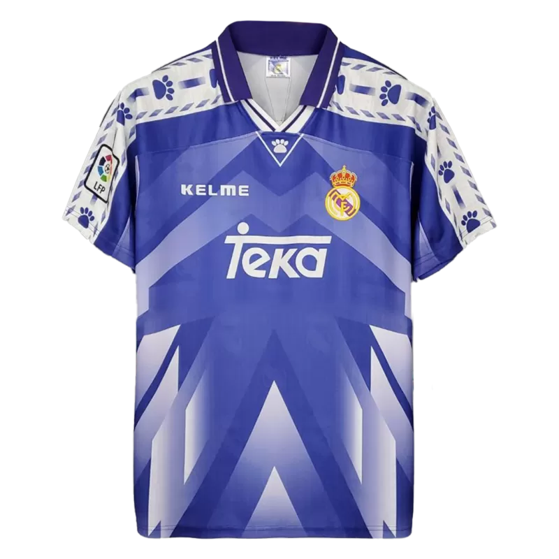 Retro 1996/97 Real Madrid Away Soccer Jersey - Goal Digger Jerseys | Authentic Soccer Jerseys High Quality