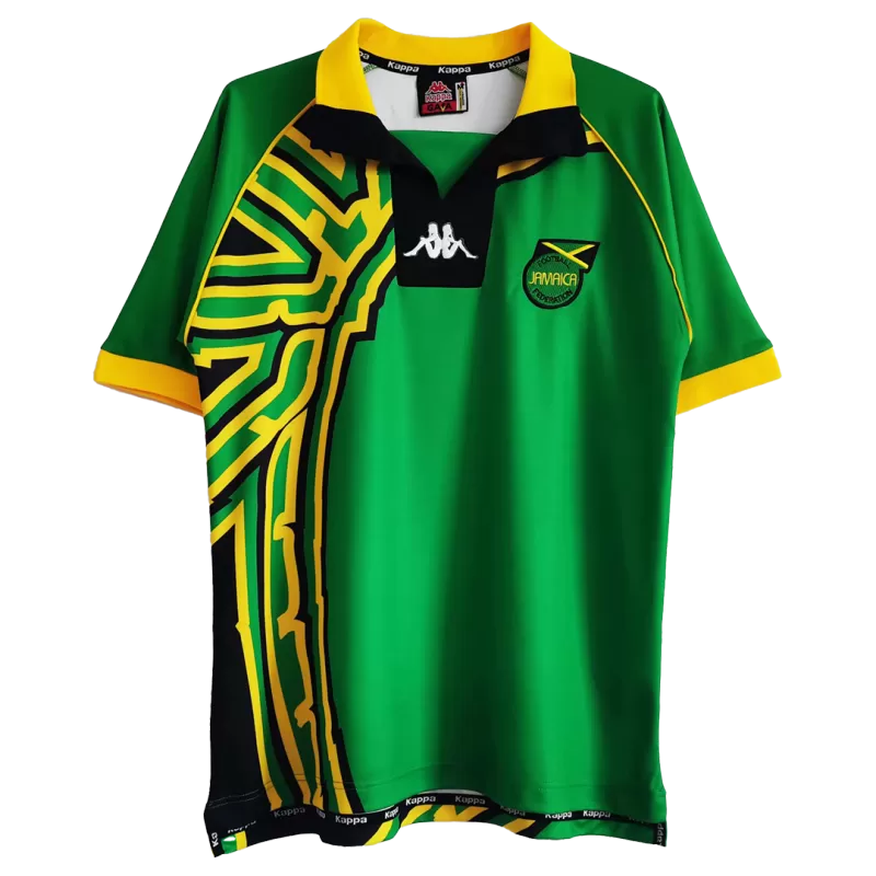 Retro 1998 Jamaica Away Soccer Jersey - Goal Digger Jerseys | Authentic Soccer Jerseys High Quality