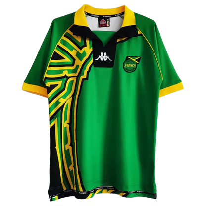 Retro 1998 Jamaica Away Soccer Jersey - Goal Digger Jerseys | Authentic Soccer Jerseys High Quality