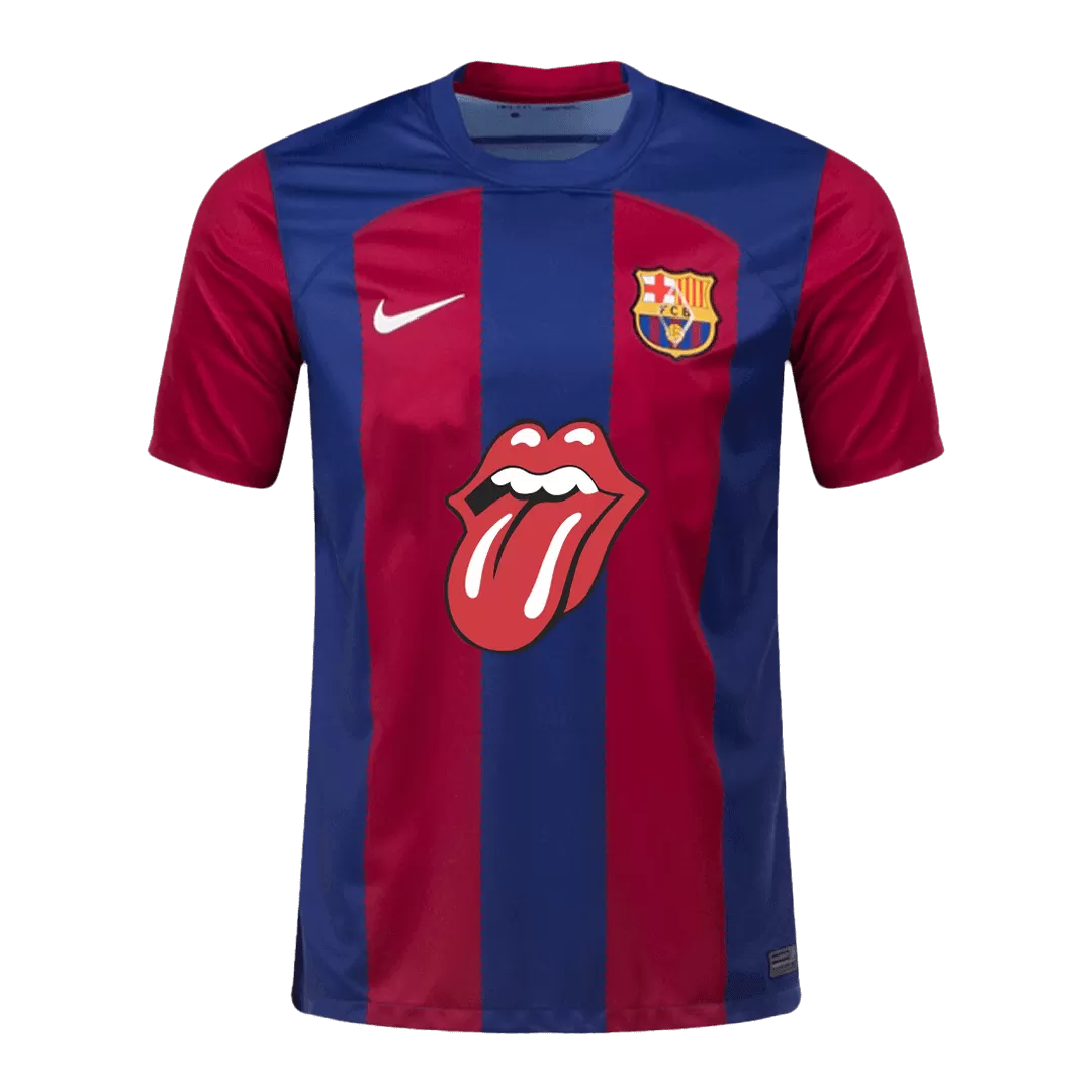 Barcelona x Rolling Stones Jersey 2023/24 - Goal Digger Jerseys | Authentic Soccer Jerseys High Quality