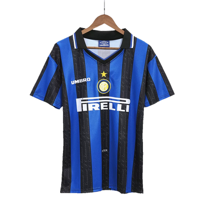 Retro 1997/98 Inter Milan Home Soccer Jersey - Goal Digger Jerseys | Authentic Soccer Jerseys High Quality