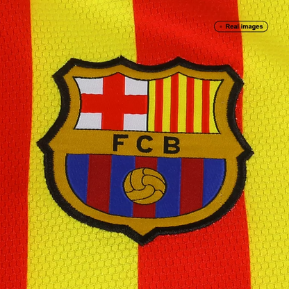 Retro 2013/14 Barcelona Away Soccer Jersey - Goal Digger Jerseys | Authentic Soccer Jerseys High Quality