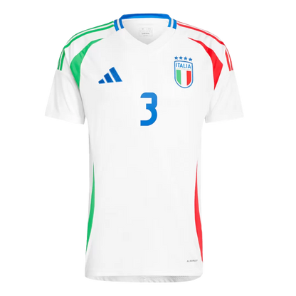 DIMARCO #3 Italy Away Soccer Jersey Euro 2024 - Goal Digger Jerseys | Authentic Soccer Jerseys High Quality