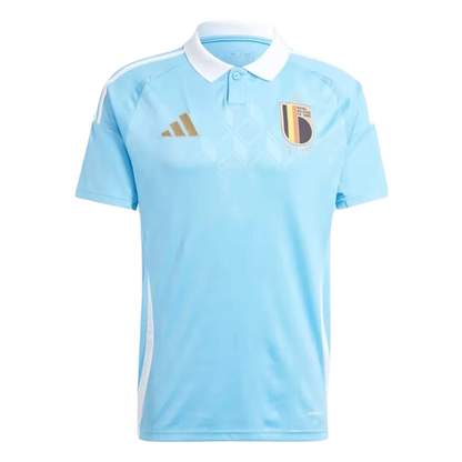 DE BRUYNE #7 Belgium Away Soccer Jersey Euro 2024 - Goal Digger Jerseys | Authentic Soccer Jerseys High Quality