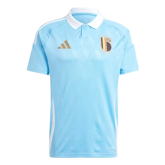 DE BRUYNE #7 Belgium Away Soccer Jersey Euro 2024 - Goal Digger Jerseys | Authentic Soccer Jerseys High Quality