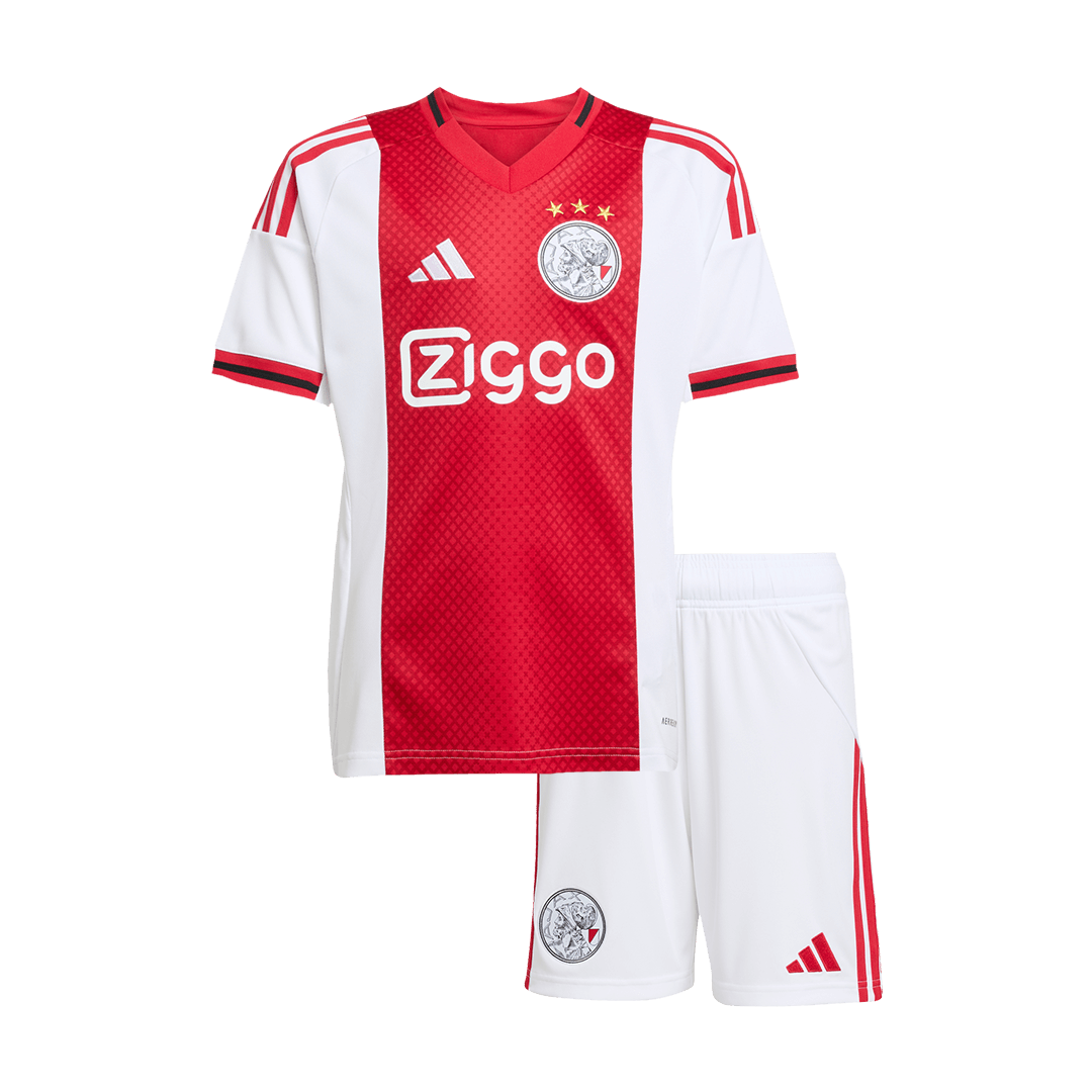 Kids Ajax Home Soccer Jersey 2025/26 - Goal Digger Jerseys | High Quality Football Kits | Free Shipping
