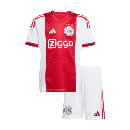 Kids Ajax Home Soccer Jersey 2025/26 - Goal Digger Jerseys | High Quality Football Kits | Free Shipping