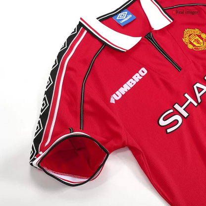 Retro 98/00 Manchester United Home Soccer Jersey - Goal Digger Jerseys | Authentic Soccer Jerseys High Quality