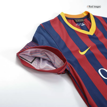 Retro 2013/14 Barcelona Home Soccer Jersey - Goal Digger Jerseys | Authentic Soccer Jerseys High Quality