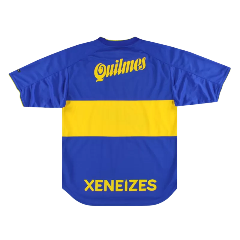 Retro 2000/01 Boca Juniors Home Soccer Jersey - Goal Digger Jerseys | Authentic Soccer Jerseys High Quality