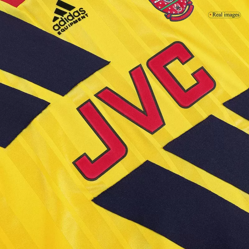 Retro 1993/94 Arsenal Away Soccer Jersey - Goal Digger Jerseys | Authentic Soccer Jerseys High Quality