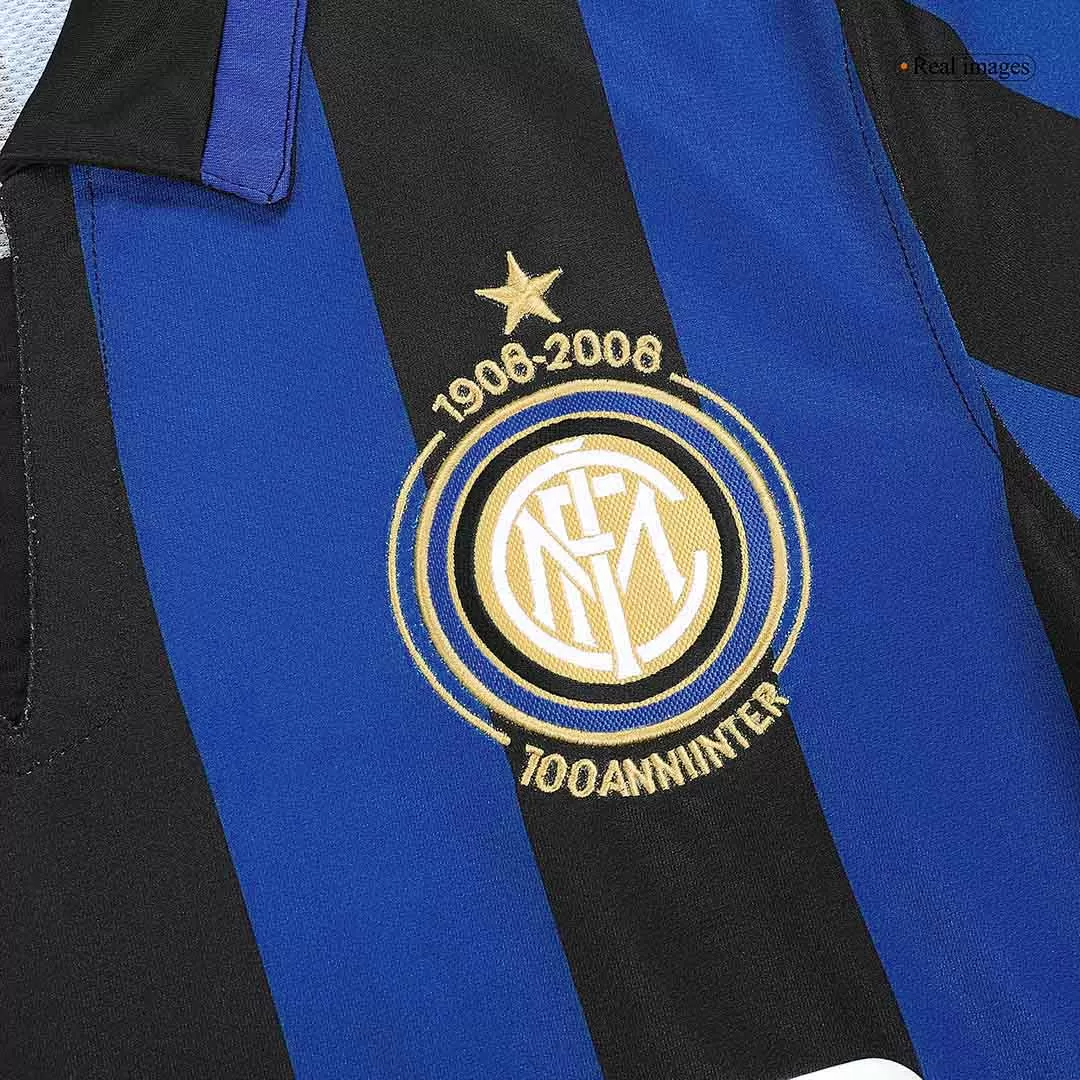 Retro 2007/08 Inter Milan Home Soccer Jersey - Goal Digger Jerseys | Authentic Soccer Jerseys High Quality