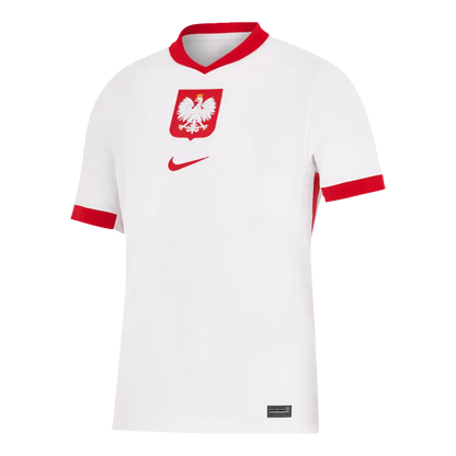 Poland Home Soccer Jersey Euro 2024 - Goal Digger Jerseys | Authentic Soccer Jerseys High Quality