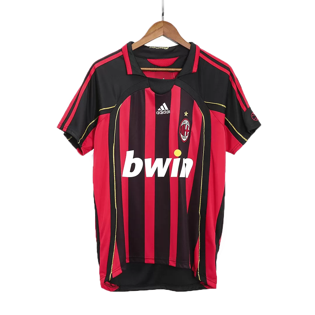 Retro 2006/07 AC Milan Home Soccer Jersey - Goal Digger Jerseys | Authentic Soccer Jerseys High Quality