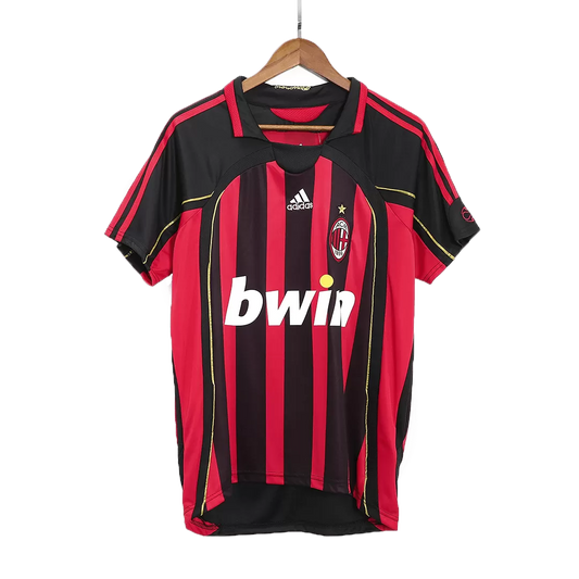 Retro 2006/07 AC Milan Home Soccer Jersey - Goal Digger Jerseys | Authentic Soccer Jerseys High Quality