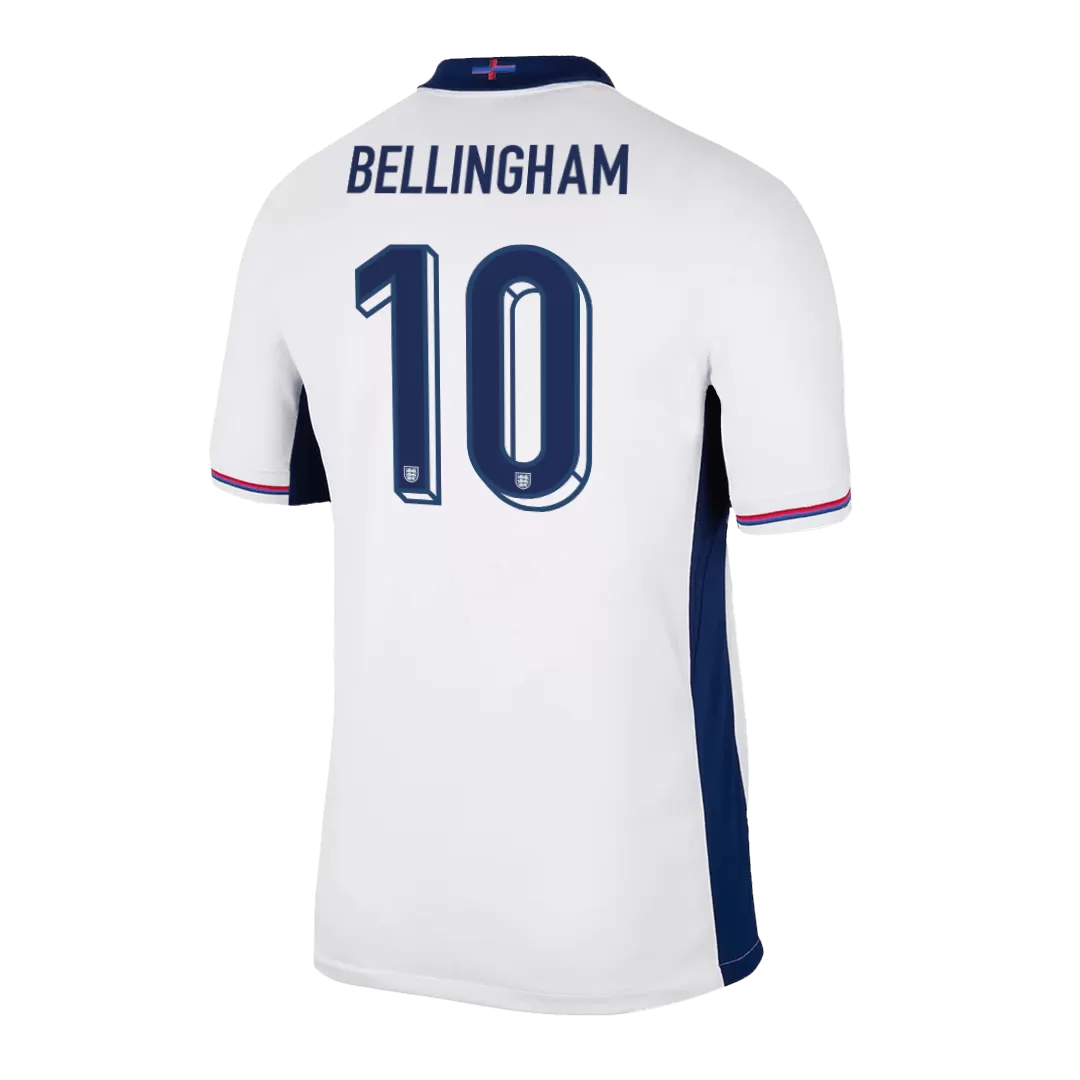 BELLINGHAM #10 England Home Soccer Jersey Euro 2024 - Goal Digger Jerseys | Authentic Soccer Jerseys High Quality