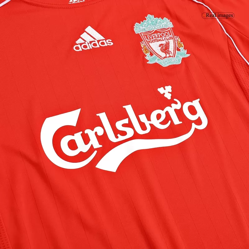 Retro 2006/07 Liverpool Home Soccer Jersey - Goal Digger Jerseys | Authentic Soccer Jerseys High Quality