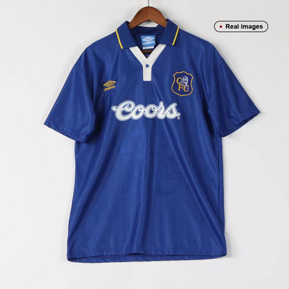 Retro 1995/97 Chelsea Home Soccer Jersey - Goal Digger Jerseys | Authentic Soccer Jerseys High Quality