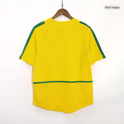 Retro 2002/03 Brazil Home Soccer Jersey - Goal Digger Jerseys | Authentic Soccer Jerseys High Quality