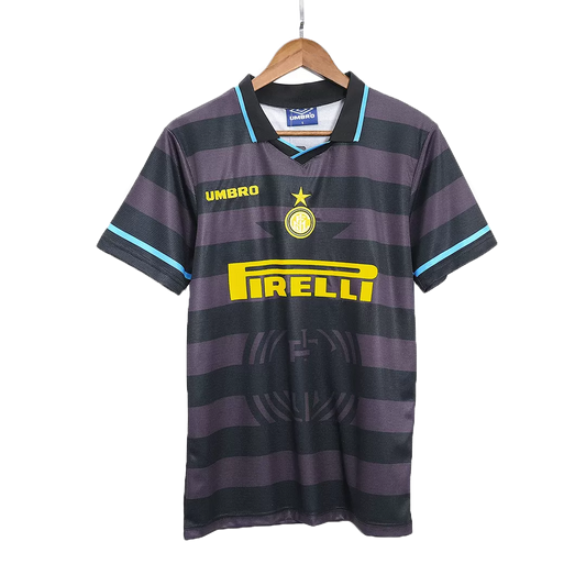 Retro 1997/98 Inter Milan Away Soccer Jersey - Goal Digger Jerseys | Authentic Soccer Jerseys High Quality