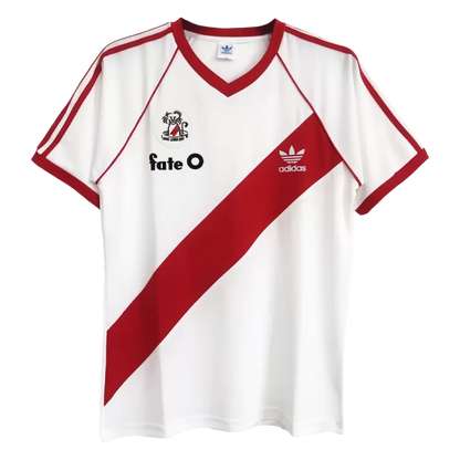 Retro 1986 River Plate Home Soccer Jersey - Goal Digger Jerseys | Authentic Soccer Jerseys High Quality