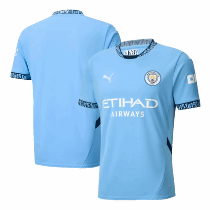 Manchester City Home Soccer Jersey 2024/25 - Goal Digger Jerseys | Authentic Soccer Jerseys High Quality