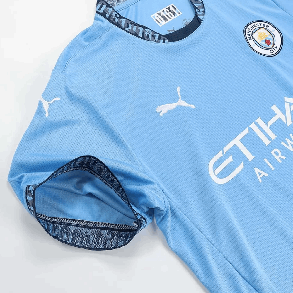 Manchester City Home Soccer Jersey 2024/25 - Goal Digger Jerseys | Authentic Soccer Jerseys High Quality