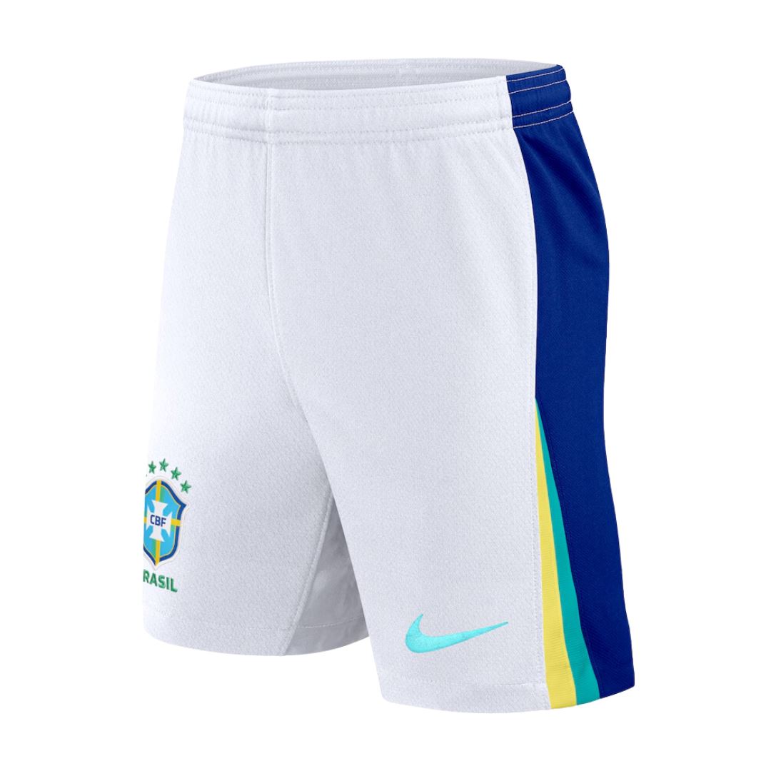 Kids NEYMAR #10 Brazil Away Soccer Jersey Euro 2024